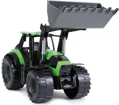 Traktor lodër Lena Worxx Agrotron, 45 cm, plastik, shumëngjyrësh - 2