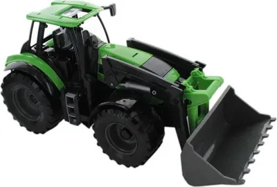 Traktor lodër Lena Worxx Agrotron, 45 cm, plastik, shumëngjyrësh - 3