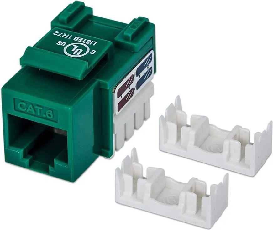 Modul Intellinet Network Solutions, RJ45, UTP, CAT6, i gjelbër - 1