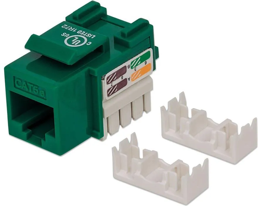 Modul për rrjet Intellinet Network Solutions 210997, Cat. 5e, UTP, RJ45, i gjelbër - 1