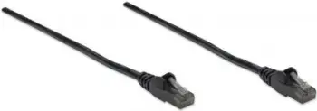 Kabllo Intellinet Network Solutions Patchcord U/UTP 342056, Cat6, 1.5m, e zezë