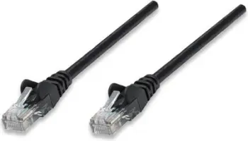 Kabllo patchcord Intellinet Network Solutions, Cat.5e, UTP, 0.45m, e zezë
