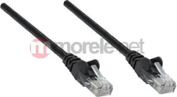 Kabllo rrjeti Intellinet CAT5e UTP, 2m, 100% bakër, i zezë