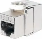 Modul rrjeti keystone Cat8.1, 40 Gbps, RJ45, i bardhë - 1