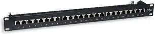 Panel Intellinet Network Solution, 19",1U 24x RJ-45, STP, cat. 5e - 1