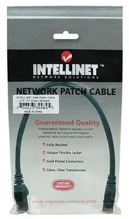 Kabllo rrjeti Intellinet Cat6 UTP, 0.3 m, snagless, jeshil - 3