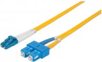 Kabllo fibër optike Intellinet OS2 9/125 SM SC-LC Duplex, 5m