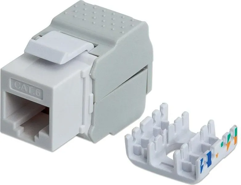 Lidhës Keystone Intellinet Network Solutions Cat.6, UTP, RJ45, i bardhë - 1