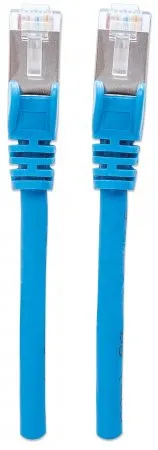 Kabllo rrjeti Intellinet Patchcord Cat6A SFTP, 0.5m, 10Gbps, blu - 4