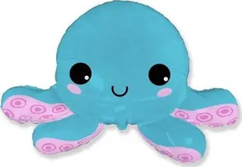Balonë folie GoDan Happy Octopus, 61cm, shumëngjyrëshe