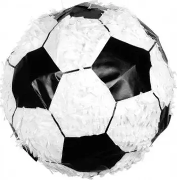 Piniatë GoDan Football, formë top futbolli, 28x28x28cm, shumëngjyrëshe