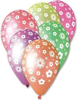 Balona Smart Balloons, 7", neon, 100 copë - 1