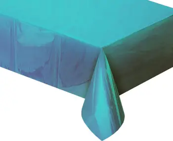 Mbulesë tavoline GoDan Foil, 137x183cm, metalike, blu e çelët