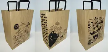 Qese letre Fresh Kraft Bag, 250x345 mm, për dhurata, dizajn i përzier
