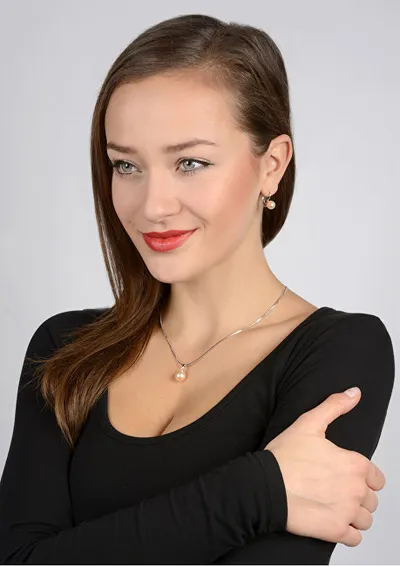 Set Levien Pearl Peach, qafore + vathë - 2