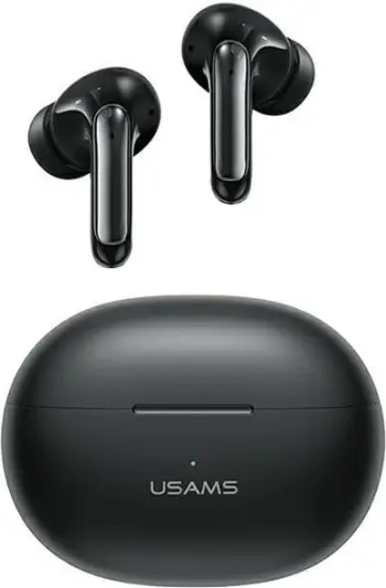 Kufje TWS Usams X Don Series Dual, Bluetooth 5.3, 26 orë bateri, të zeza