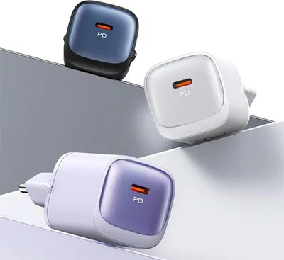 Karikues rrjeti Usams CC251, 30W GaN, USB C Fast Charging, i zi - 3