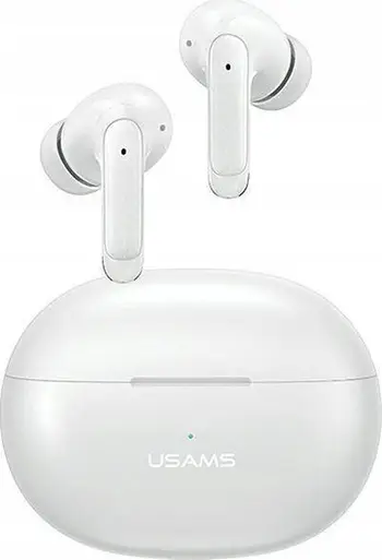Kufje pa tela Usams X-Don Series Dual, Bluetooth 5.3, TWS, të bardha