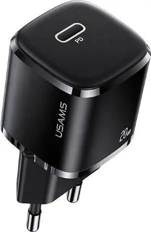 Karikues USAMS T36 US-CC124, 1xUSB-C, 20W, PD3.0 Fast Charging, i zi