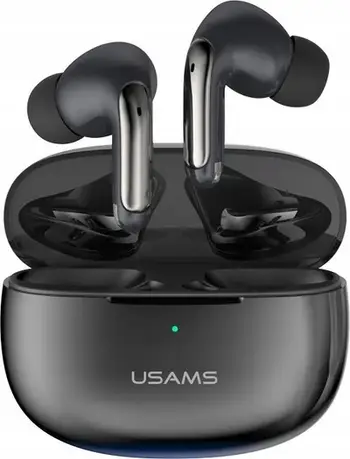 Kufje Bluetooth Usams US-XD19, true wireless, 30 orë, të zeza