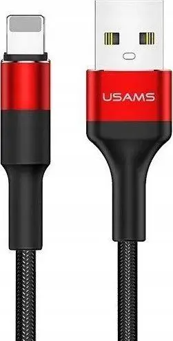 Kabllo Usams USB US-SJ220 -SJ220IP02, U5, 2A, 1.2m, e kuqe