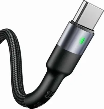 Kabllo Usams USB U26 USB-C, 1m, 3A Fast Charging, e zezë SJ313USB01
