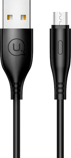 Kabllo Usams, USB-A - microUSB, 1 m,e zezë