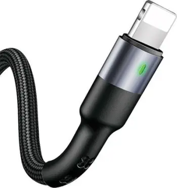 Kabllo Usams USB U26 lightning, 1m, 2A Fast Charging, e zezë SJ311USB01