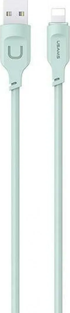 Kabllo USB Usams Lithe Series US-SJ565, USB A në Lightning, 1.2 m, jeshile - 9