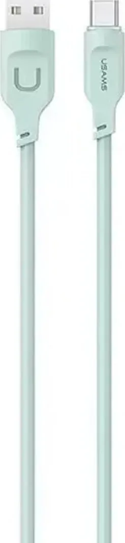 Kabllo USB Usams Lithe Series, USB A në USB C, 1.2 m, jeshile - 10