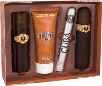 Set Cuba Royal - Eau de toilette 100 ml + Eau de toilette 35 ml + losion pas rroje 100 ml + xhel dushi 200 ml