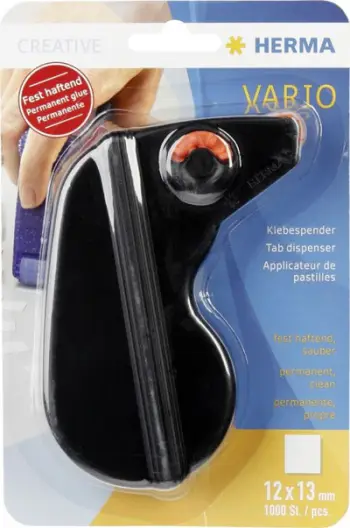 Ngjitës Herma Dispenser 1030, 1 copë, i zi
