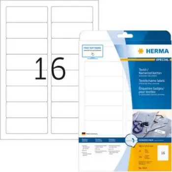 Etiketa vetëngjitëse Herma 4515, A4, 88.9 x 33.8 mm, të bardha