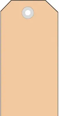 Etiketa Herma, 35x60 mm, karton, 1000 copë, bezhë