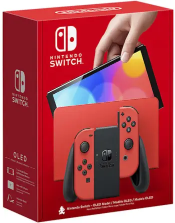 Konzolë Nintendo Switch OLED Mario Red Edition, kuqe