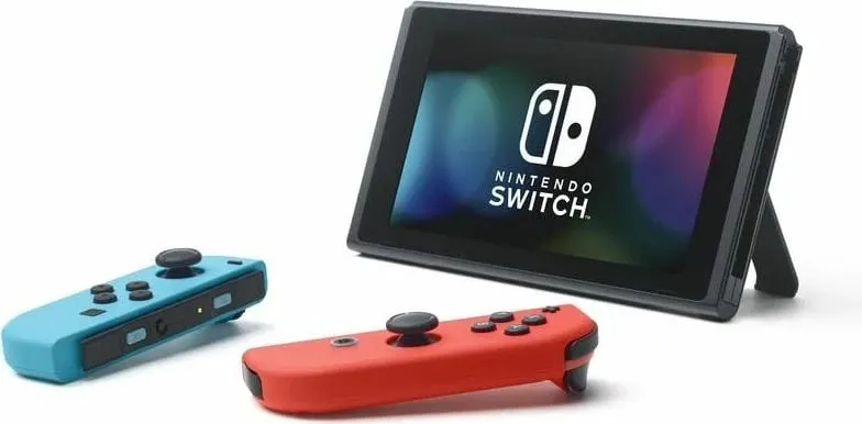 Konzolë Nintendo Switch V2, e kuqe/ kaltër - 3