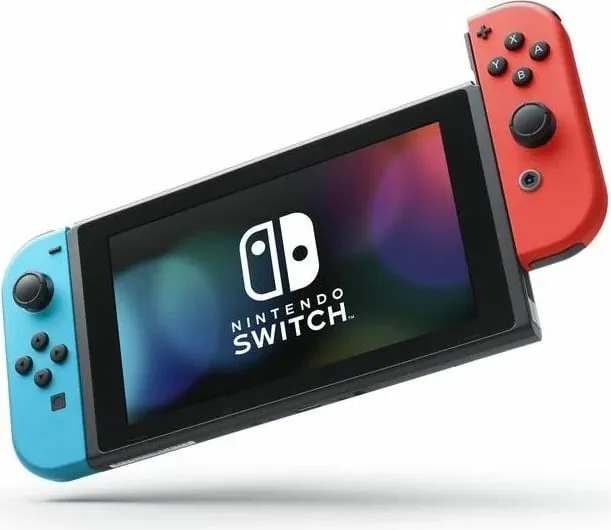 Konzolë Nintendo Switch V2, e kuqe/ kaltër - 4