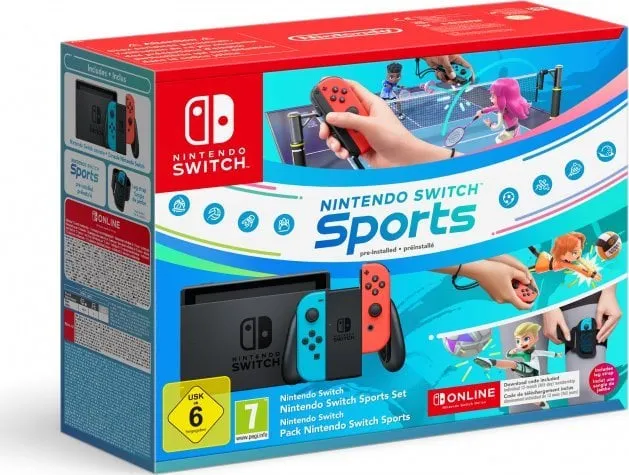 Konzolë Nintendo Switch Neon + Switch Sports - 3