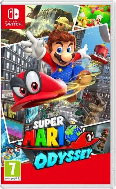 Videolojë Super Mario Odyssey për Nintendo Switch - 1