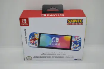 Kontroller Nintendo Split Compact, wireless, i kaltër