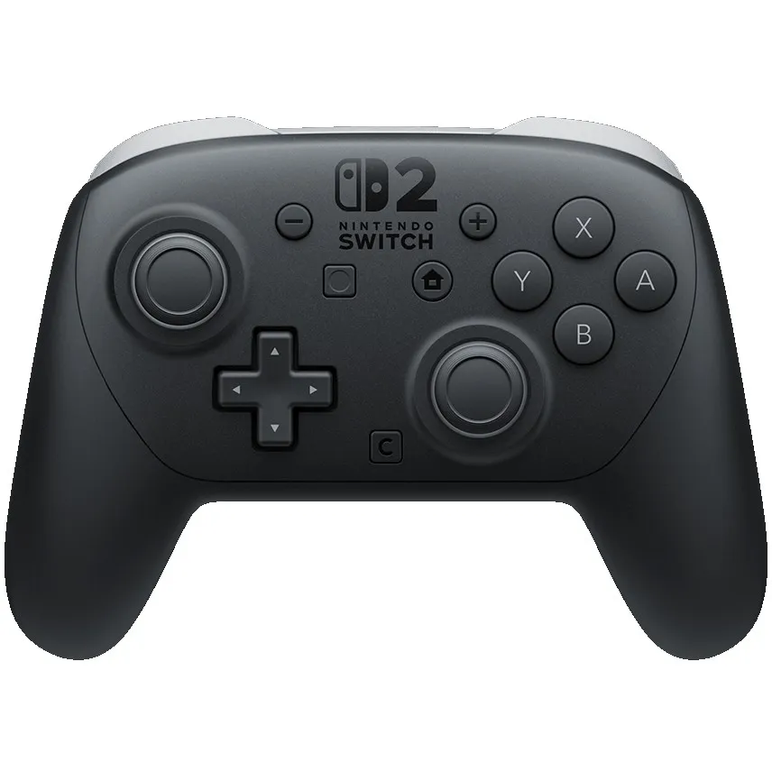 Gamepad Nintendo Switch 2 Pro, wireless, 40 orë bateri, i zi - 1