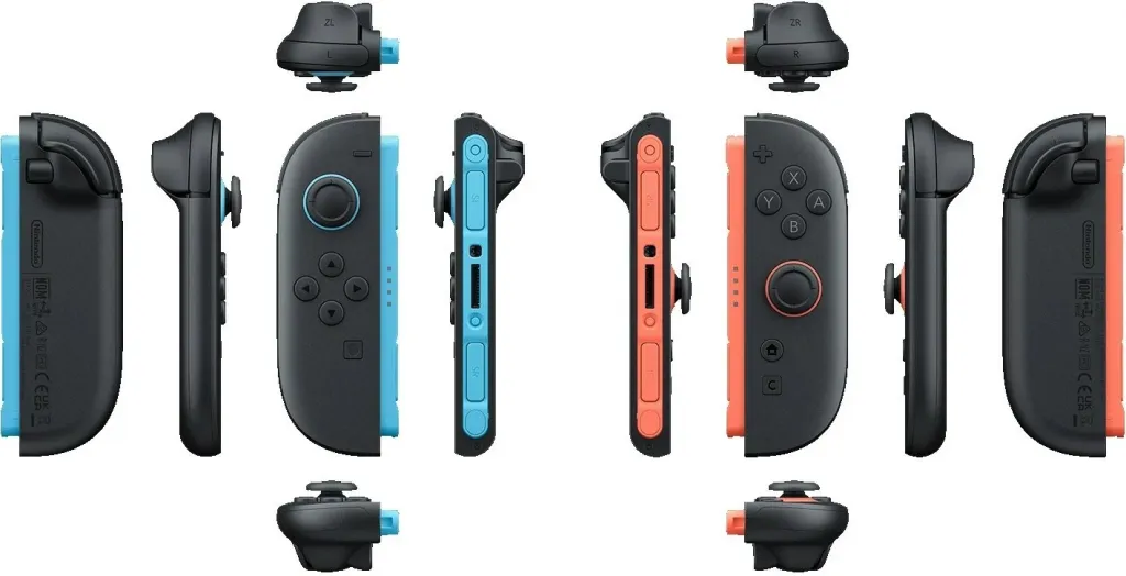 Kontrollues Nintendo Joy-Con 2 (L)/(R), Wireless, 500 mAh, Light Blue/Light Red - 5