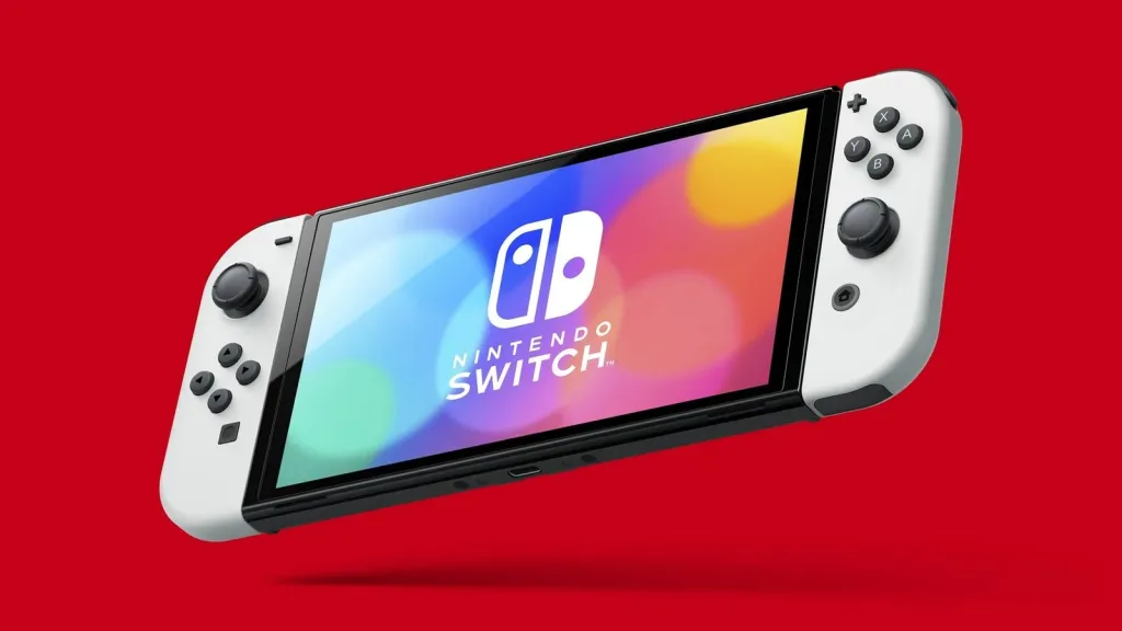 Konzolë portabile Nintendo Switch OLED, 7", 64 GB, Wi-Fi, E bardhë - 12