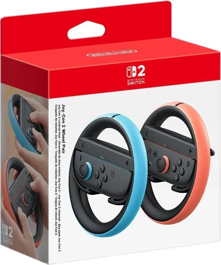 Volantë Nintendo Switch 2 Joy-Con, set 2 copë, kaltër dhe kuqe - 1