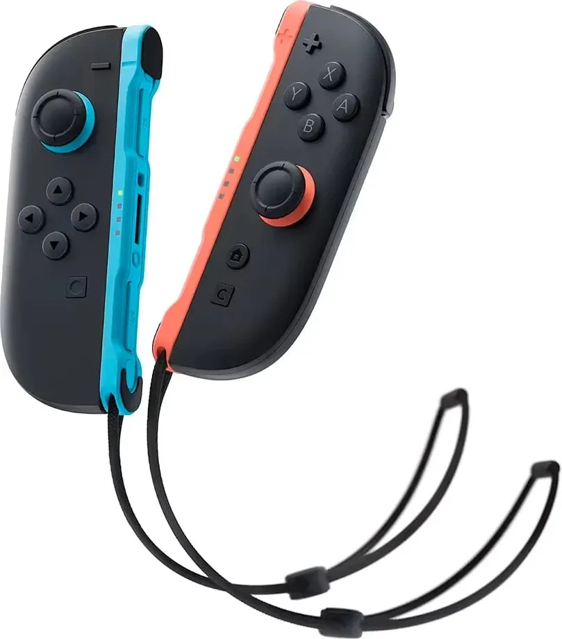 Rripa Joy-Con 2 Nintendo Switch 2, palë, kaltër e lehtë / kuqe e lehtë - 3