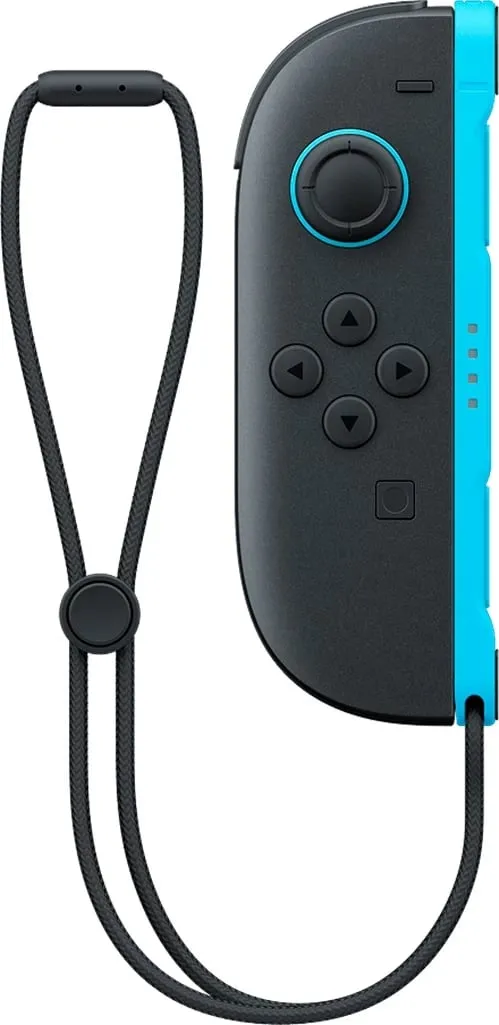 Rripa Joy-Con 2 Nintendo Switch 2, palë, kaltër e lehtë / kuqe e lehtë - 4