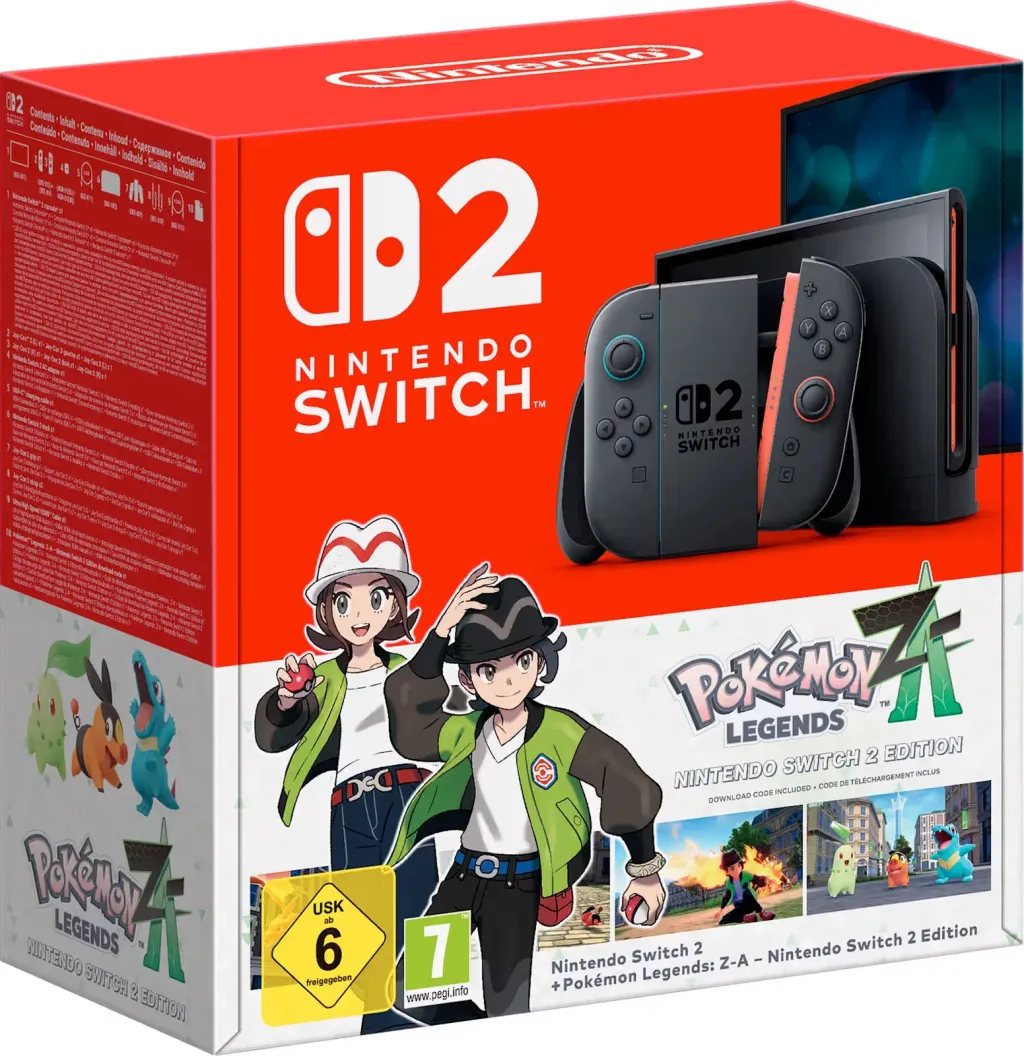 Konzolë Nintendo Switch 2 me Pokémon Legends Z-A, e zezë - 1