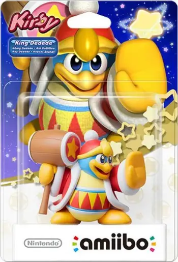 Figura Nintendo Amiibo Kirby King Dedede, kompatibile me Wii U dhe 3DS, shumëngjyrëshe