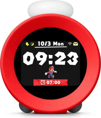 Orë alarmi Nintendo Alarmo, e kuqe