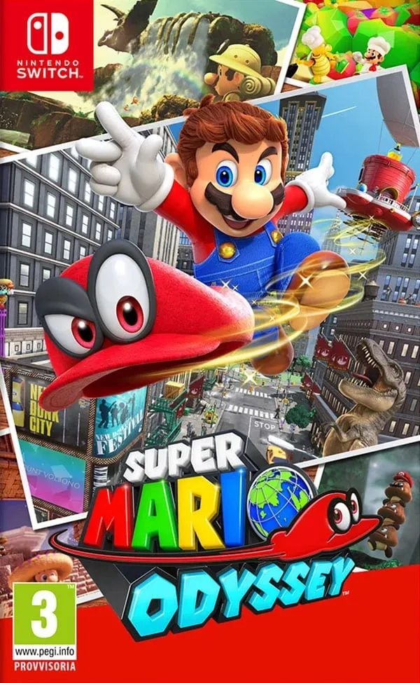 Loja Nintendo Switch Super Mario Odyssey - 1